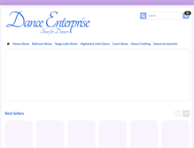 Tablet Screenshot of danceenterprise.co.uk
